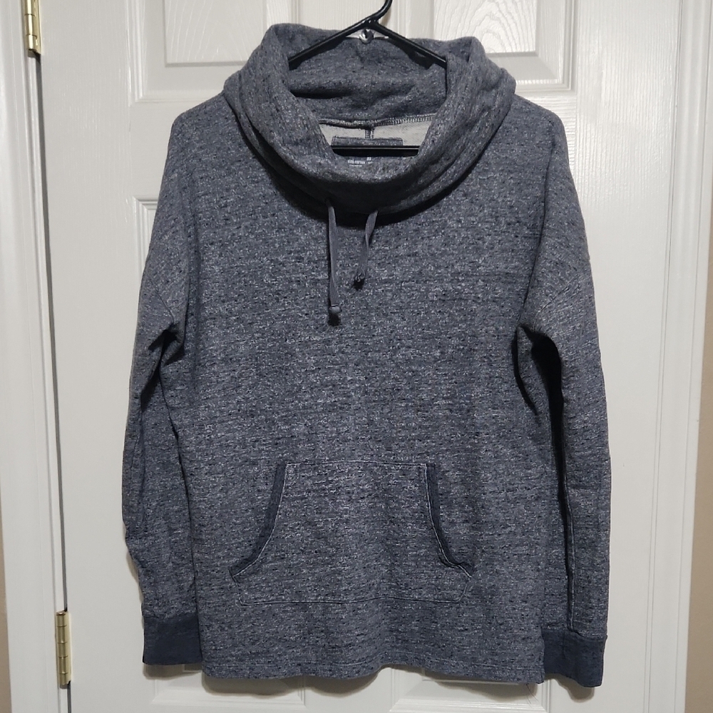 Sonoma Gray Cowl Neck Sweater